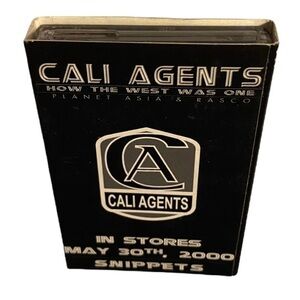 How The West Was One- Rap Cassette 
Cali Agents – How The West Was One